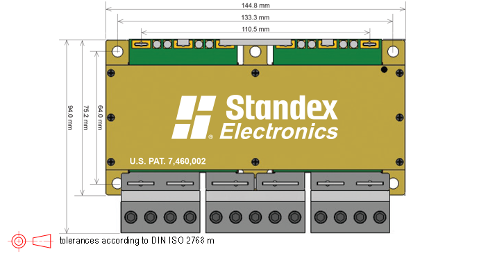 standex 10kw-30kw planar transformers | size 1100 heatsink