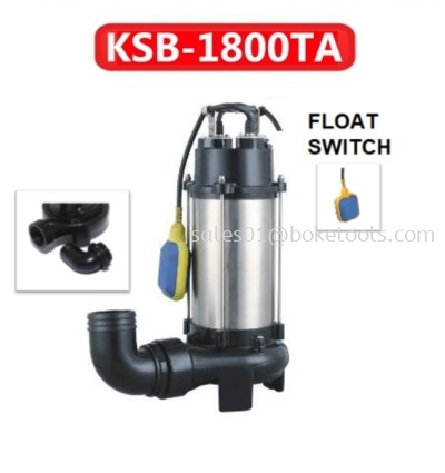 SUBMERSIBLE SEWAGE PUMP KSB-1800TA