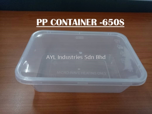 MSE PP RECTANGULAR CONTAINER (MSE 650S)