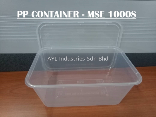 MSE PP RECTANGULAR CONTAINER (MSE 100S)