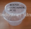 FELTON PP CONTAINER ROUND (FC 12) (L120XW120XH56MM) FELTON PP CONTAINER ROUND PP CONTAINER ROUND CONTAINER