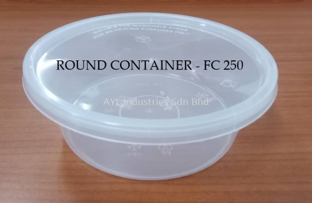 FELTON PP CONTAINER ROUND (FC 250) (L120XW120XH40MM)