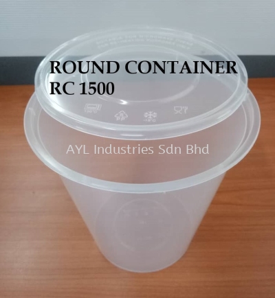 FELTON PP CONTAINER ROUND (FC 1500) (L150XW150XH114MM)