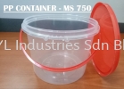 MS PP CONTAINER ROUND (MS 750) (119X119X86MM) MS PP CONTAINER ROUND PP CONTAINER ROUND CONTAINER