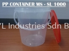 MS PP CONTAINER ROUND (MS-SL 1000) (120X120X120) MS PP CONTAINER ROUND PP CONTAINER ROUND CONTAINER