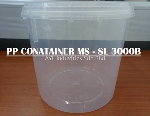 MS PP CONTAINER ROUND (MS-SL 3000B)