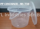 MS PP CONTAINER ROUND (MS 750) (120X120X8.5MM) MS PP CONTAINER ROUND PP CONTAINER ROUND CONTAINER