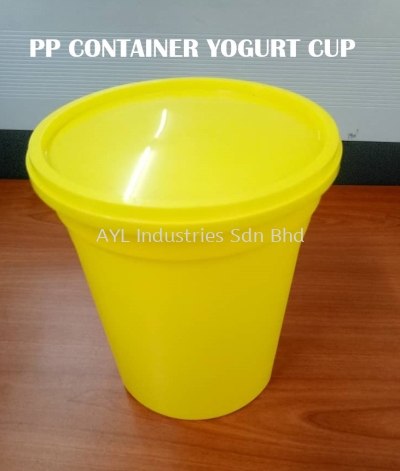 RICA PP CONTAINER ROUND YOGURT CUP (120X120X113)