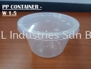 PP CONTAINER ROUND (W1.5) PP ROUND CONTAINER PP CONTAINER ROUND CONTAINER