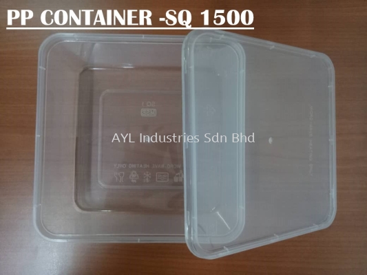 PP CONTAINER SQUARE (SQ 1500)