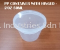 PP CONTAINER WITH HINGED (2'OZ) (50ML) PP CONTAINER WITH HINGED CONTAINER