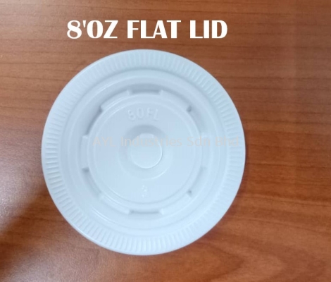 OKID 8'OZ FLAT LID