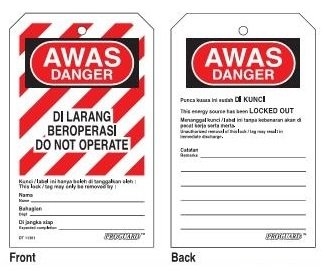 Identification, Maintenance & Lockout Tags