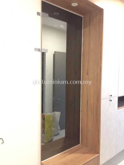 toilet mirror 5mm clear 