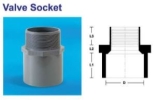 Valve Socket PVC PRODUCT