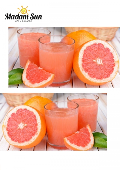 Frozen Grapefruit Juice / Puree with Grapefruit Pulps