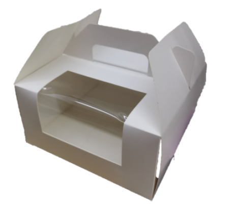 Cake Box with window & handle