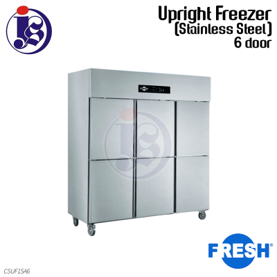 FRESH 6 Door Freezer (Stainless Steel) CSUF15A6
