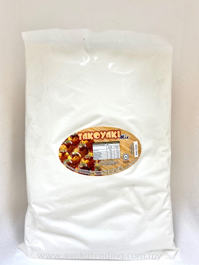 XK075 Takoyaki Mix Powder 1.3kg - (Halal)