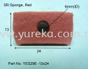 YES296 13x24 Sponge Rect Silicone Sponge Extrusion Rubber Extrusion