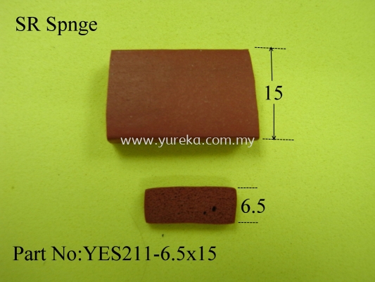 YES211-6.5x15 Sponge Rect