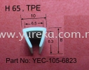 YEC-105-6823 TPE TPE Rubber Extrusion Rubber Extrusion