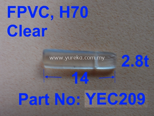 YEC-209-2.8x14 Rect FPVC