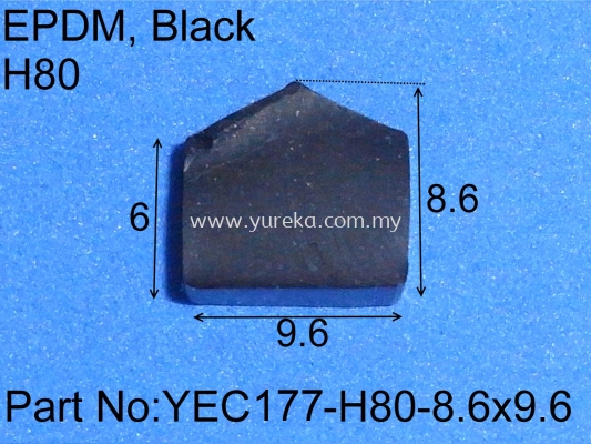 YEC-177-H80-8.6x9.6 EPDM