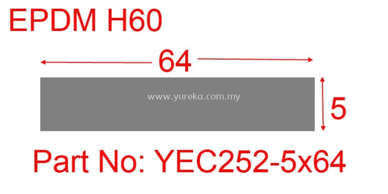 YEC-252-5x64 EPDM