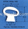 YEC-300- VO 16x18 EPDM EPDM Rubber Extrusion Rubber Extrusion