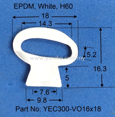 YEC-300- VO 16x18 EPDM