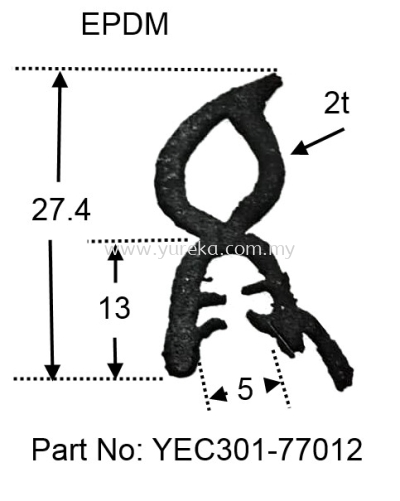 YEC-301-77012 EPDM