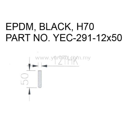 YEC-291-12x50 EPDM