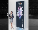 FREE STANDING FABRIC LIGHTBOX FABRIC LIGHT BOX DISPLAY SERIES PORTABLE DISPLAY SERIES