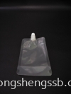 DRINK BAG 300ML (50PCS/PKT) WITH LID Drinking Bag Plastic Bag