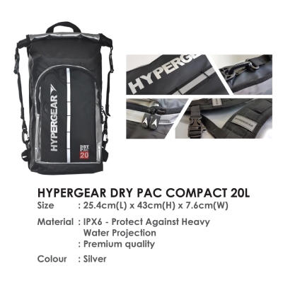 HYPERGEAR DRY PAC COMPACT 20L