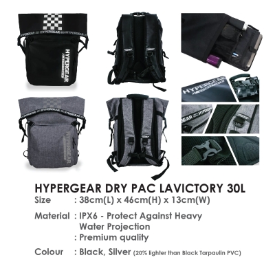 HYPERGEAR DRY PAC LAVICTORY 30L