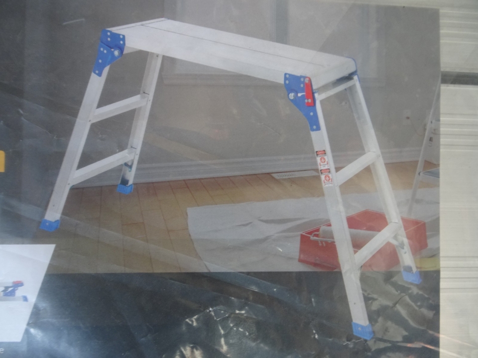 "STEP BY STEP" WPL WORKING PLATFORM LADDER (WORKING LOAD 150KG)