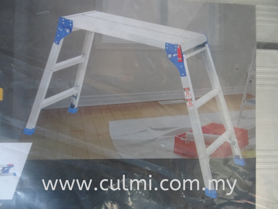 "STEP BY STEP" WPL WORKING PLATFORM LADDER (WORKING LOAD 150KG)