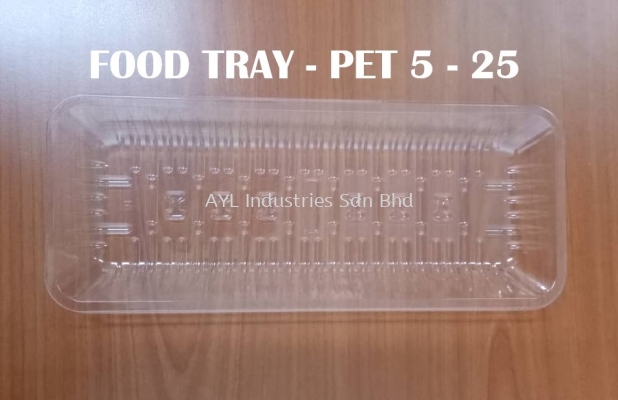 FOOD TRAY (PET 5-25)