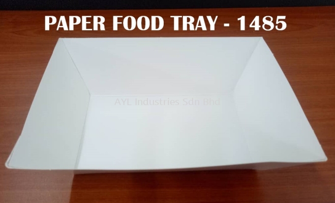 OKID PAPER FOOD TRAY (PAFT 1485) (196X150X5.5MM)