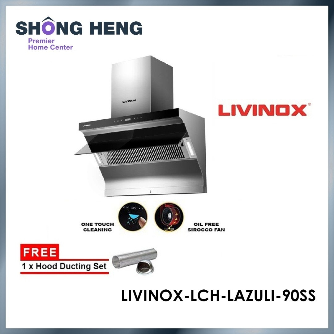 LIVINOX TWIN MOTOR SLANTED HOOD LCH-LAZULI-90SS