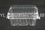 BENXON FRUITS & VEGGIE CLEAR CONTAINER (ST-700) (180X112X100)(300PCS) FRUIT & VEGGIE CLEAR CONTAINER