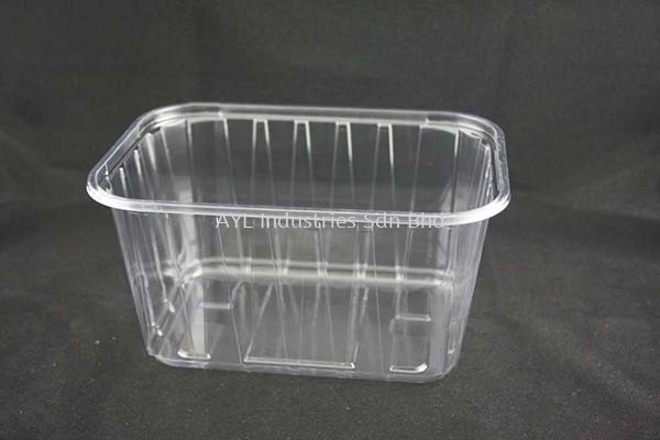 BENXON FRUITS & VEGGIE CLEAR CONTAINER (PK-3420) (195X133X100)(600 PCS)