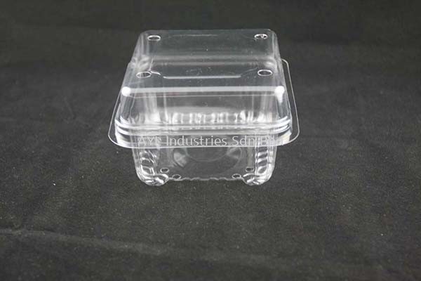 BENXON FRUITS & VEGGIE CLEAR CONTAINER (KK-250) (120X108X70)(900PCS)