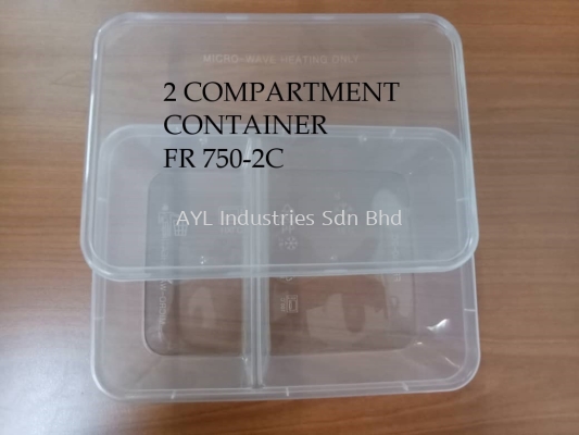 FELTON 2 COMPARTMENTAL CONTAINER (FR 750-2C) (L173XW122XH55MM) (1)