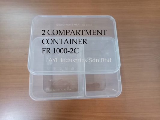 FELTON 2 COMPARTMENTAL CONTAINER (FR 1000-2C) (L173XW122XH66MM) (1)