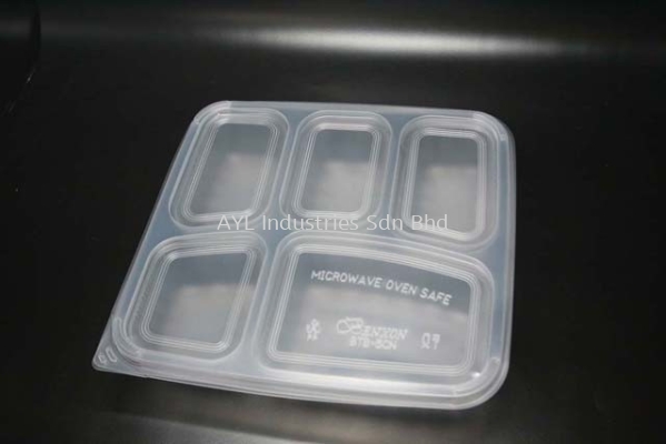 BENXON LUNCH BOX (BTB-5CN) (LIDS 230X220X5)(BASE 230X220X35)(300PCS)(6X50PCS)