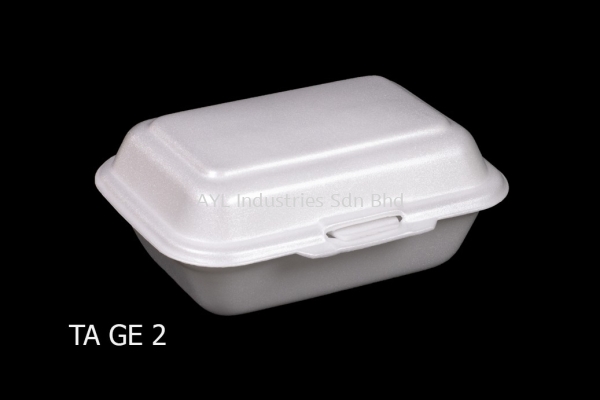 TAGE 2 FORM LUNCH BOX (178X134X78) (100 PCS X 5)