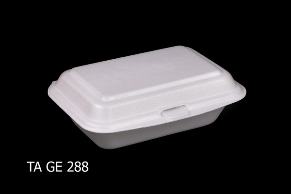 TAGE T288 FORM LUNCH BOX (187X127X64) (100PCS X 5=500PCS)